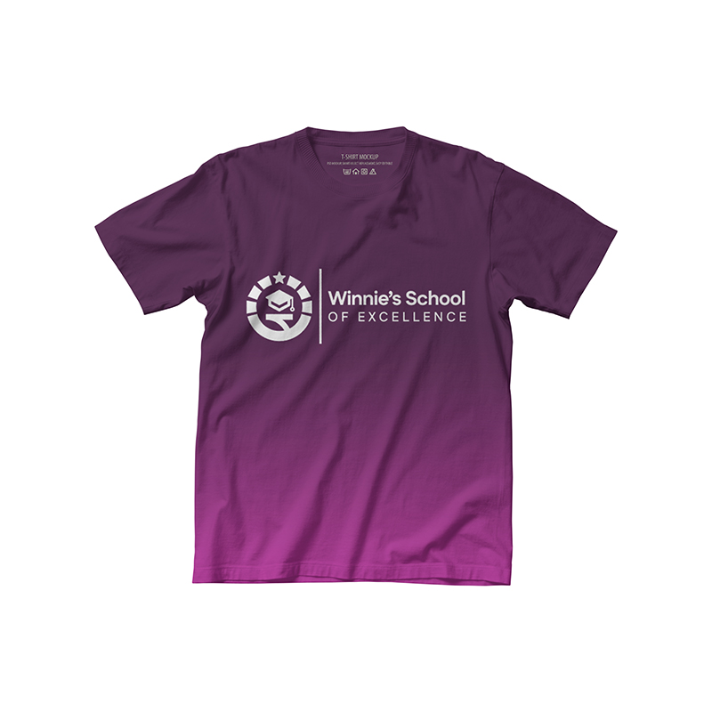 Pink double shade t-shirt