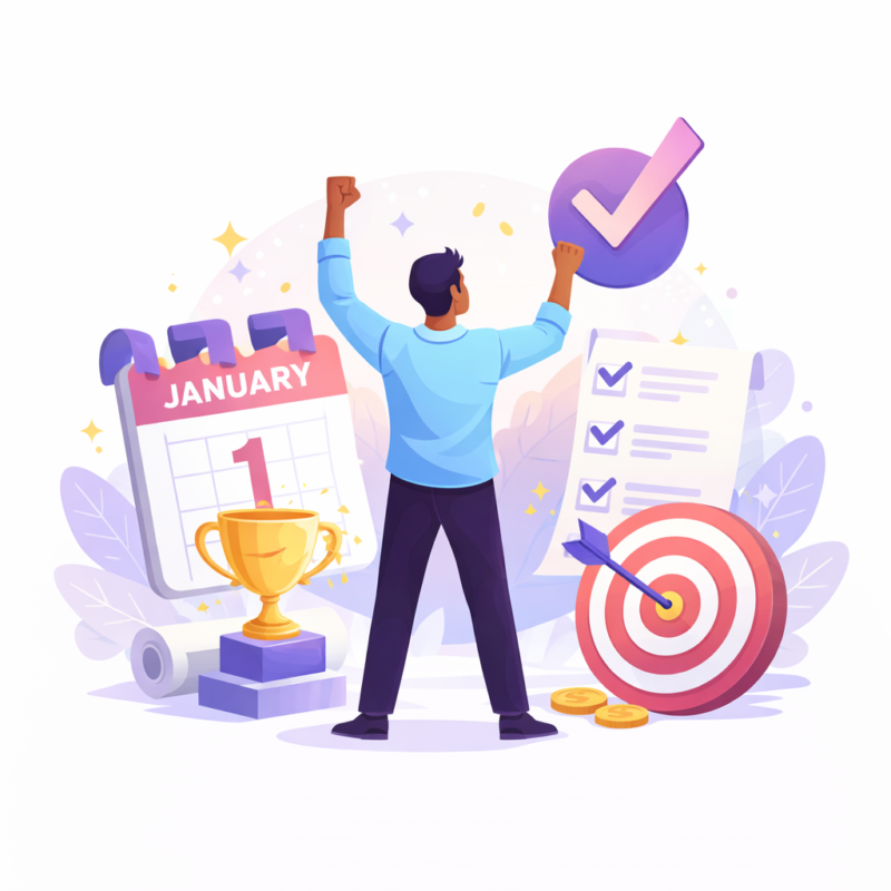4 Secrets to Turn Your New  Year's Goals into Your  Highlight Reels